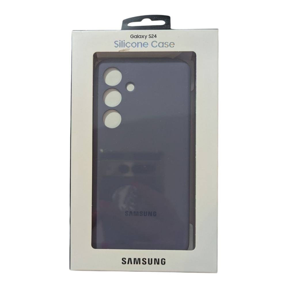 E4.‎ OEM Samsung Silicone Case For Samsung Galaxy S24 - Violet